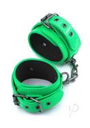 Electra Play Things Ankle Cuffs Green