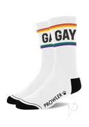 Prowler Gay Socks Wht/rnbw
