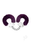 Myu Furry Handcuffs Purple